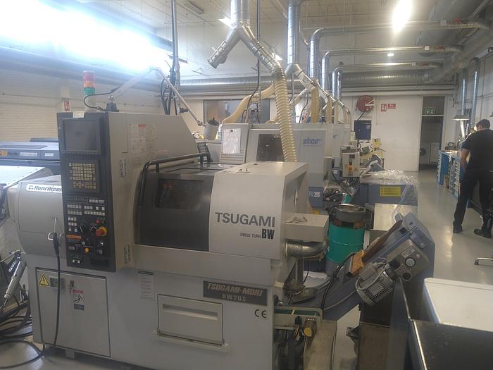 Used BRUGT LANGDREJEAUTOMAT FABRIKAT TSUGAMI-MORI, MODEL BW 20-E