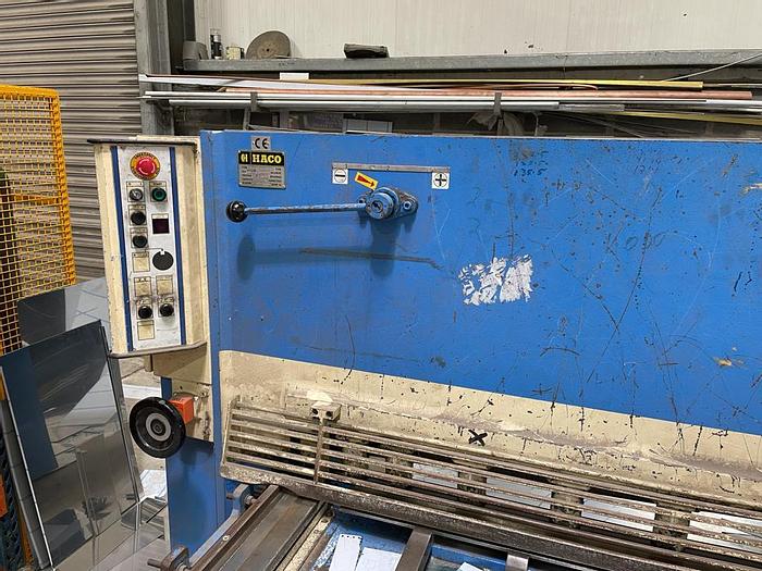 Used 1998 Haco TS 3006 3000mm x 6mm Hydraulic Guillotine