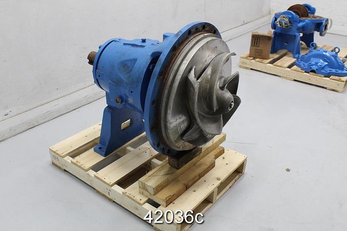 Used Goulds 3175 10x12x22 Pump Power End, 4-Vane 20" Stainless Steel Impeller #42036