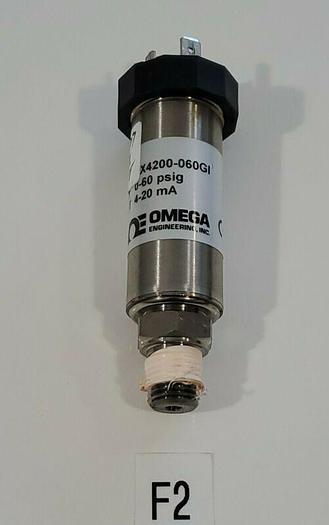 Used *PREOWNED* Omega PX4200-060GI Pressure Transmitter 0-60Psig 4-20mA + Warranty!
