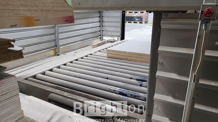 Used Biesse Selco WNT 600 used rear loading Beam saw #BM2413