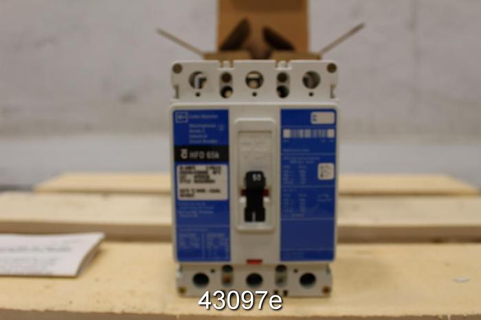 Unused Cutler Hammer HFD3050 Circuit Breaker #43097