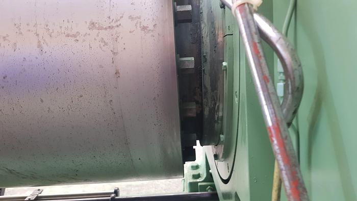 Used 1980 Berstorff 660mm dia X 2100mm two roll mill