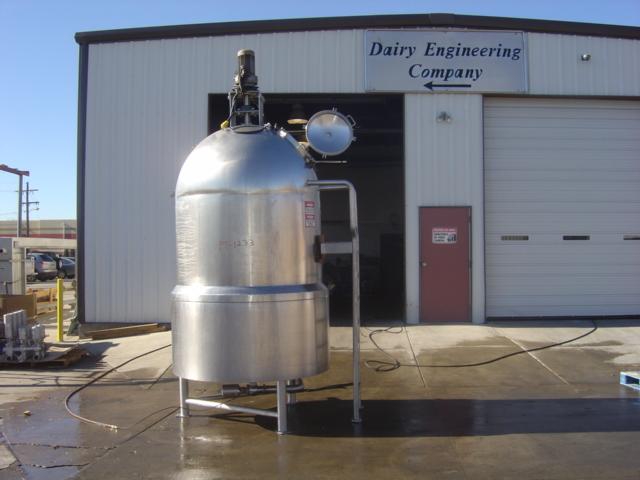 Usado 400 GALLON KETTLE TANK. LEE MODEL 400D75