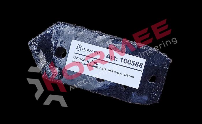 Kormee Stuurplaat 2.5" STNDRD VM 6-bolt