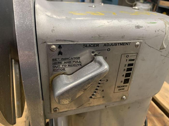 Used Slicer, Qualheim, Mdl 400, S/st, Vegetable Cutter #S744448