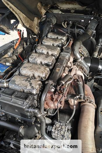 Used 2007 SCANIA R420 6X2 lift steer axle 50 ton tractor unit