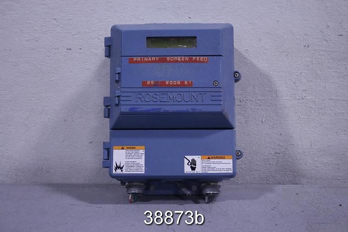 Used Rosemount 8712CR12M4 Magnetic Flow Transmitter #38873