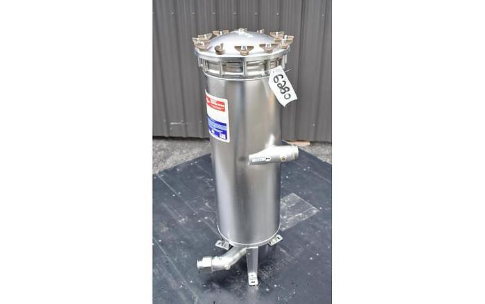 D'occasion USED FILTER, CARTRIDGE TYPE, 2" INLET/OUTLET, STAINLESS STEEL