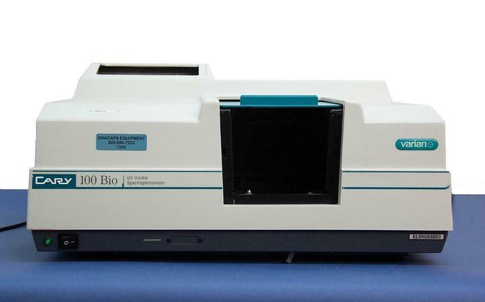 Used Varian Cary 100 UV-Visible Spectrophotometer FOR PARTS (7328)R