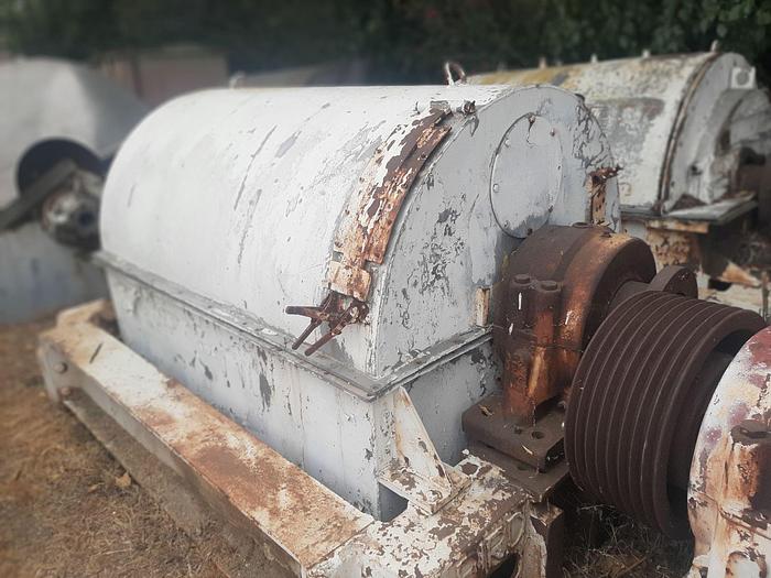 Used Centrifuge, Decanter, Bird, 40" X 60", 125 HP, S/st, #S188680