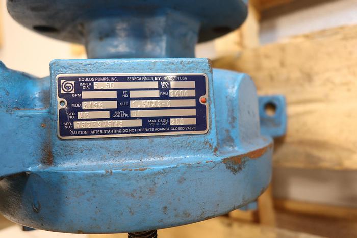 Used Goulds 3196 1x1.5x6 Casing #44281