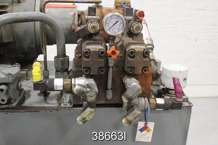 Used Marathon Ramjet Hydraulic Rejects Press, 70x80" Tapeed Inlet, 60x36" Discharge #38663