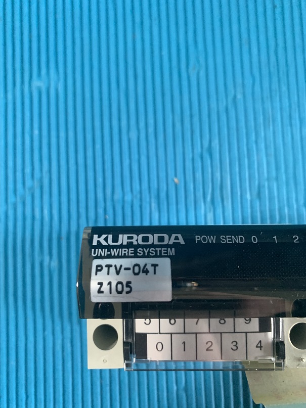 Used Kuroda Uni-Wire System PTV-04T-Z105