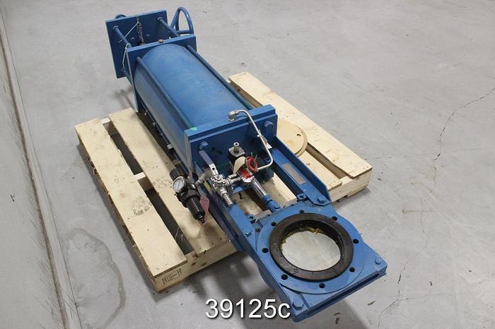 Unused Clarkson 8" Air Operated Knife Gate Valve, KGD8-RM #39125