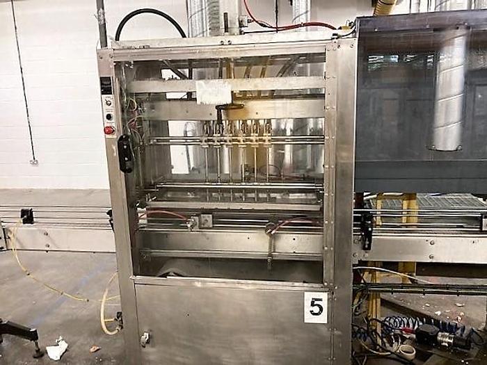 Used Masterfil 6 Head Filling Line