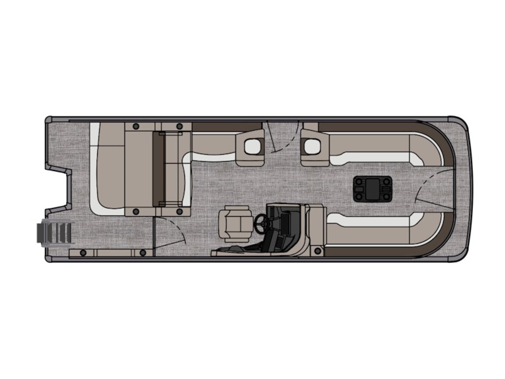 2026 Avalon Catalina Versatile Rear Bench 25 FT