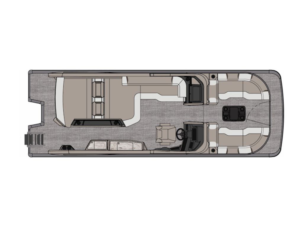 2026 Avalon Excalibur LTD Versatile Rear Bench Windshield 25 FT