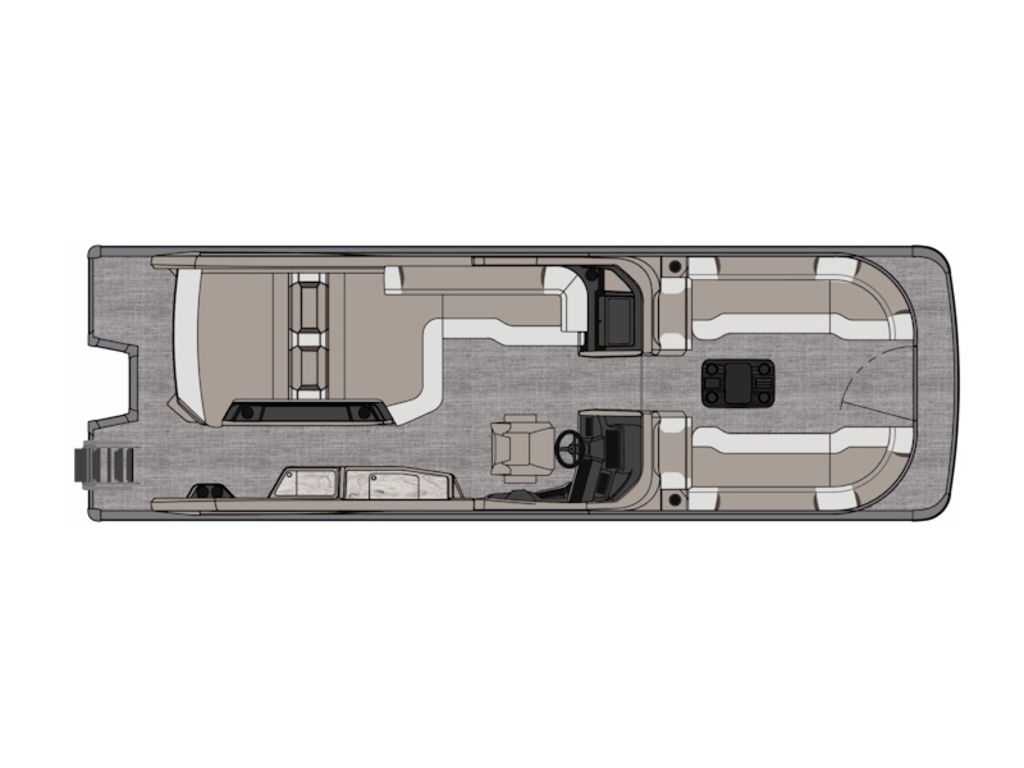 2026 Avalon Excalibur LTD Versatile Rear Bench Windshield 27 FT
