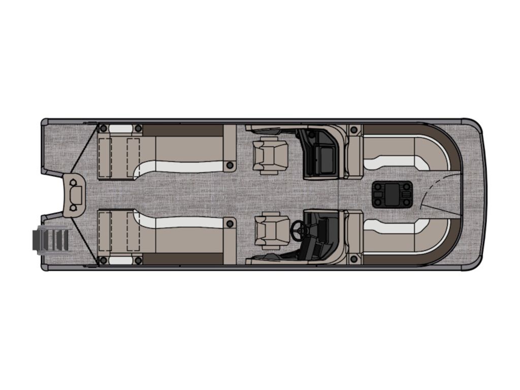 2026 Avalon Catalina Quad Lounger Shift Windshield 25 FT
