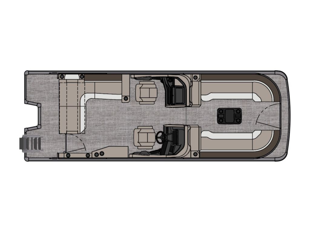 2026 Avalon Catalina Cruise Rear Bench Windshield 25 FT
