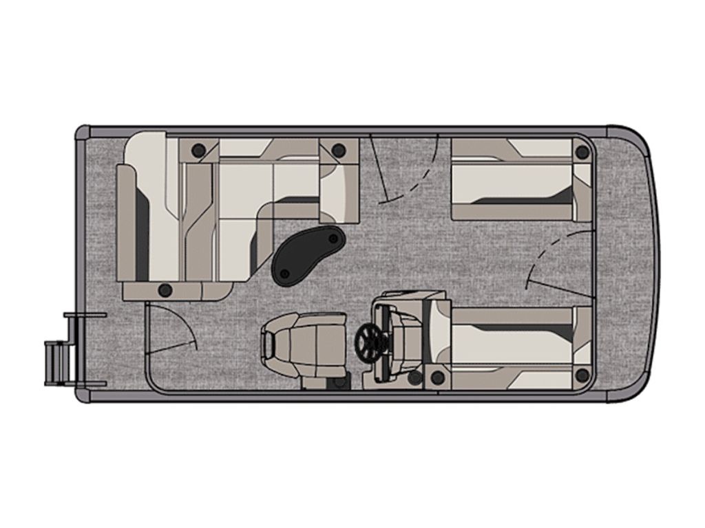 2026 Avalon Venture Cruise Rear Bench 17 FT