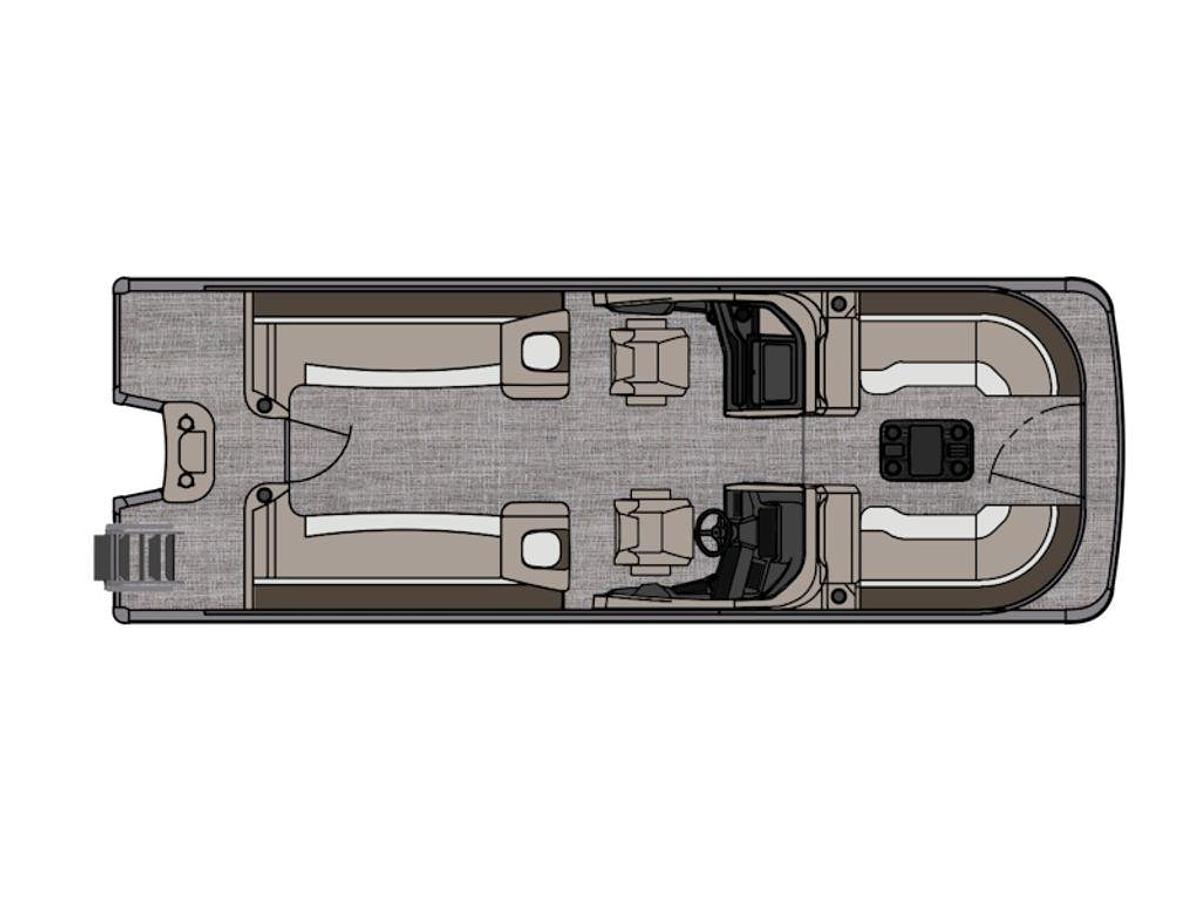 2026 Avalon Catalina Quad Lounger Windshield 25 FT