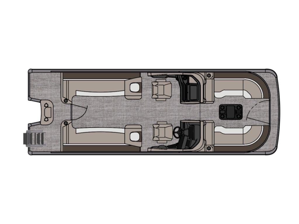 2026 Avalon Catalina Quad Lounger Windshield 25 FT