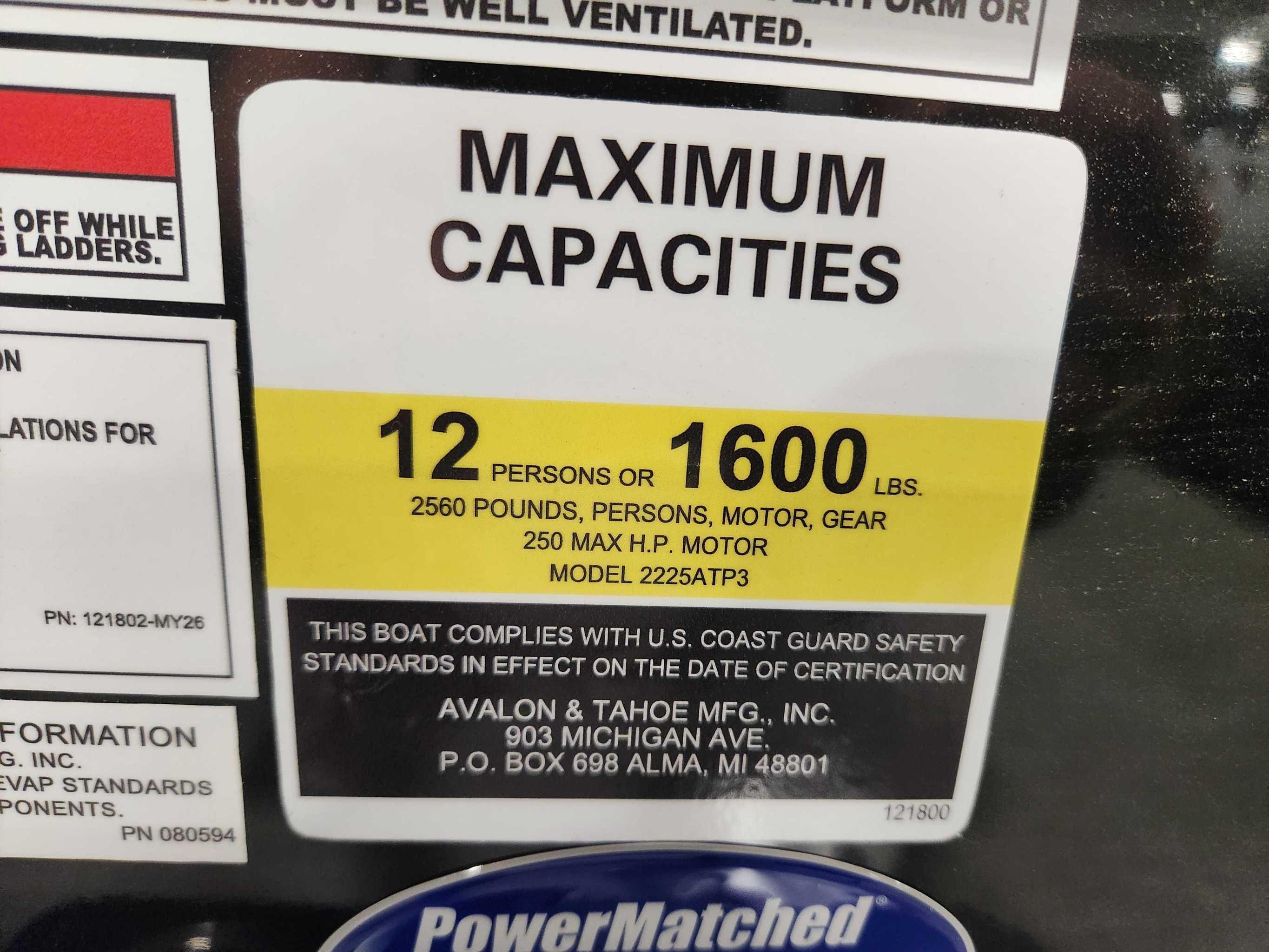 2026 Avalon 2385 25 Venture 85 VRB