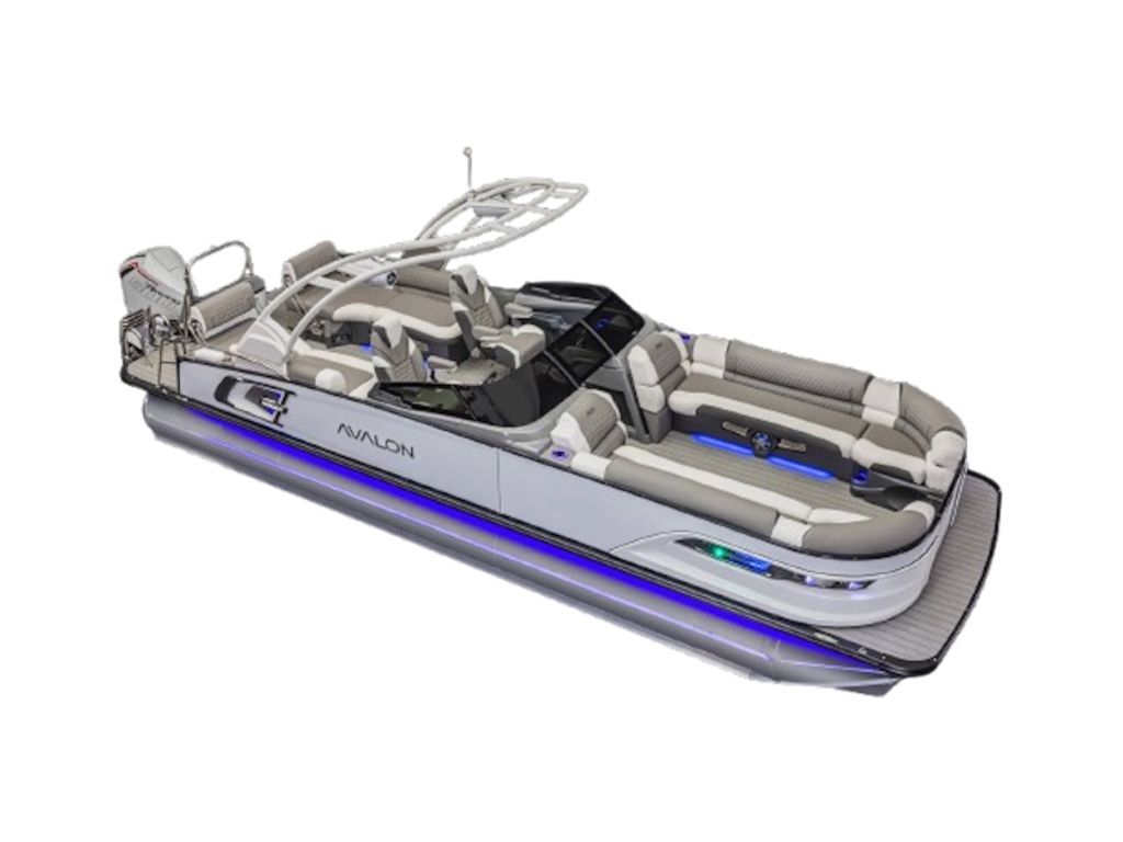 2026 Avalon Excalibur LTD Quad Lounge Windshield 27 FT