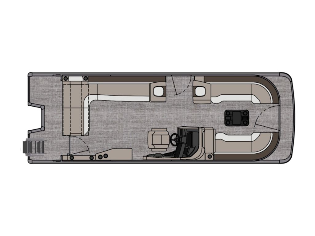 2026 Avalon Catalina Cruise Rear Bench 25 FT