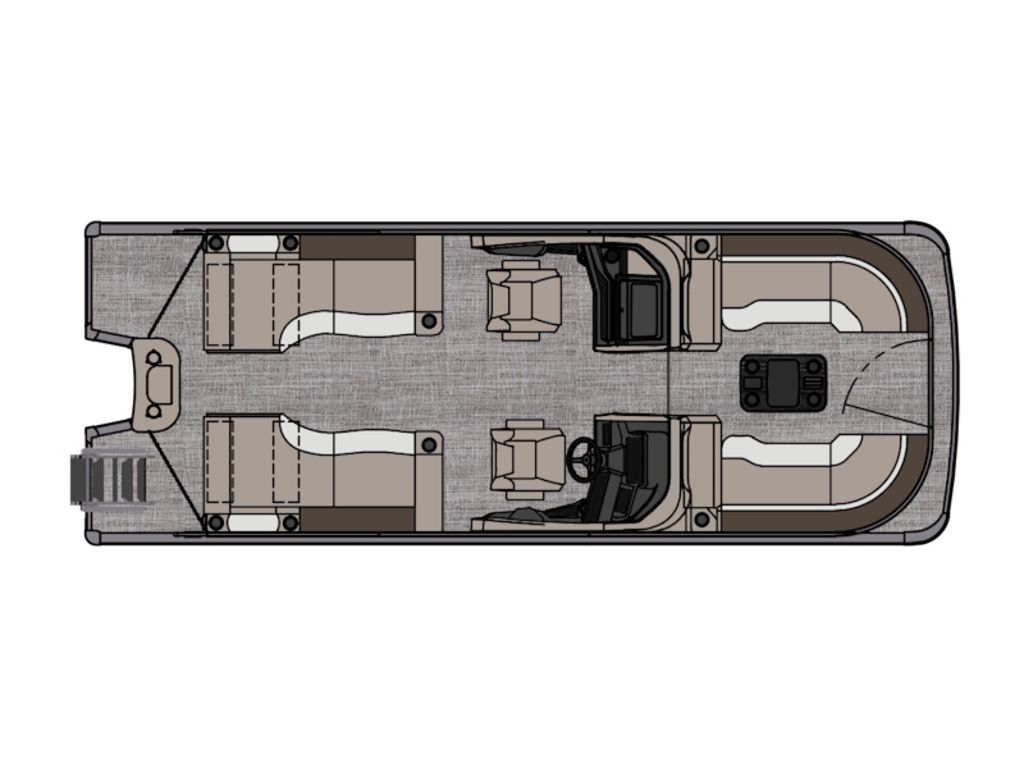 2026 Avalon Catalina Quad Lounger Shift Windshield 23 FT