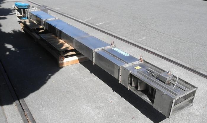 Used Elevator, Bucket, 21', S/st, Universal, (117) Buckets, #S741106