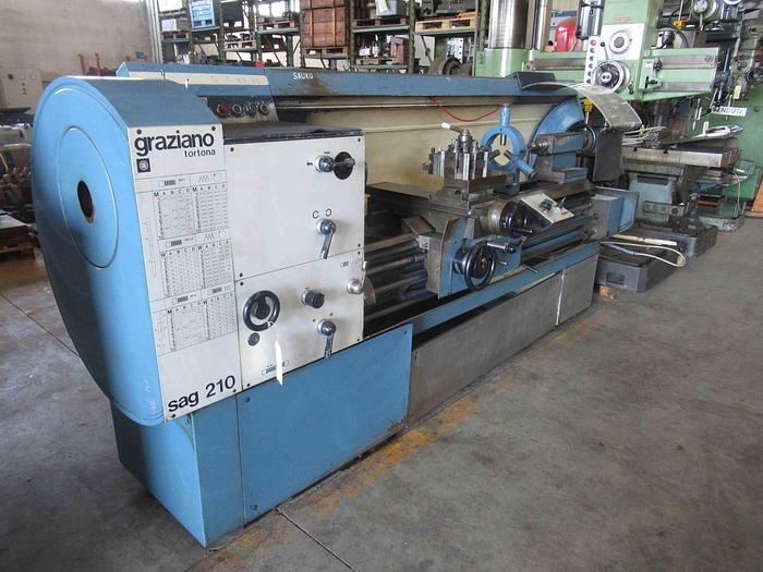 Usato TORNIO PARALLELO GRAZIANO SAG 210 nr