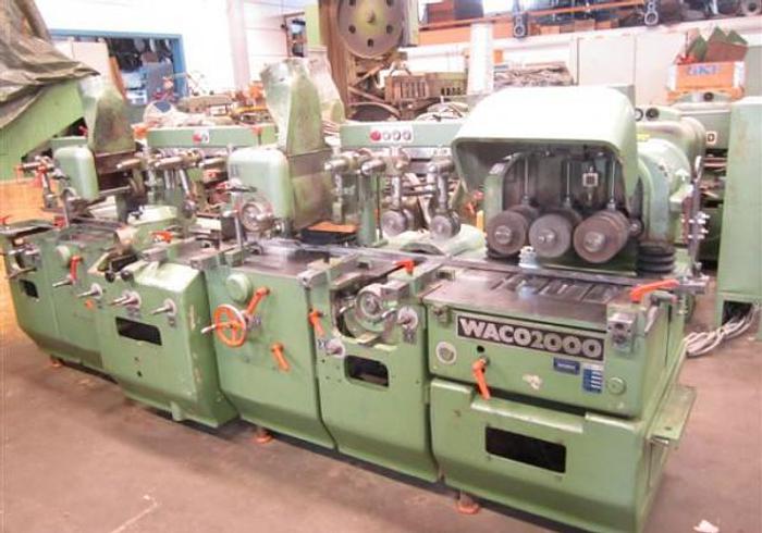 Used Planing machine WACO HM 2000.6 spindles.
