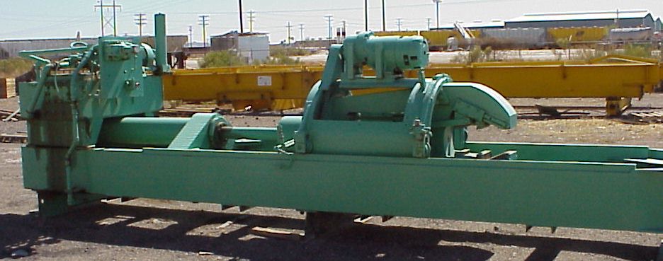 Used 100 Ton Loewy Extrusion Stretcher; 110' Max. Length; 72" Str.; Detwist; Oilgear