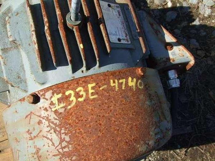 Used 15 HP GE Electric Motor
