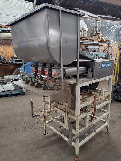 Used Simplex 4 piston Gallon Filler SS