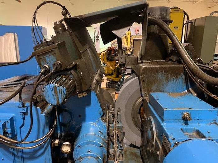 Used CINCINNATI MODEL 220-8 CENTERLESS GRINDER WITH PLC CONTROLS