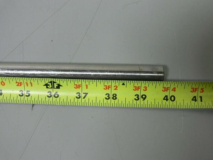 Used Stainless Steel Mixing Rod / Impeller Shaft, 40" L x 11/16" D