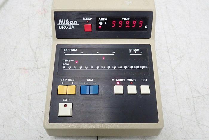 Used Nikon UFX-IIA Photo Exposure Microscope Controller Microscopy Lab Photography