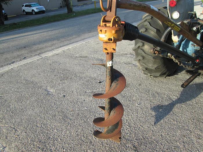 Used The Leinbach Line 3 Point Post Hole Digger