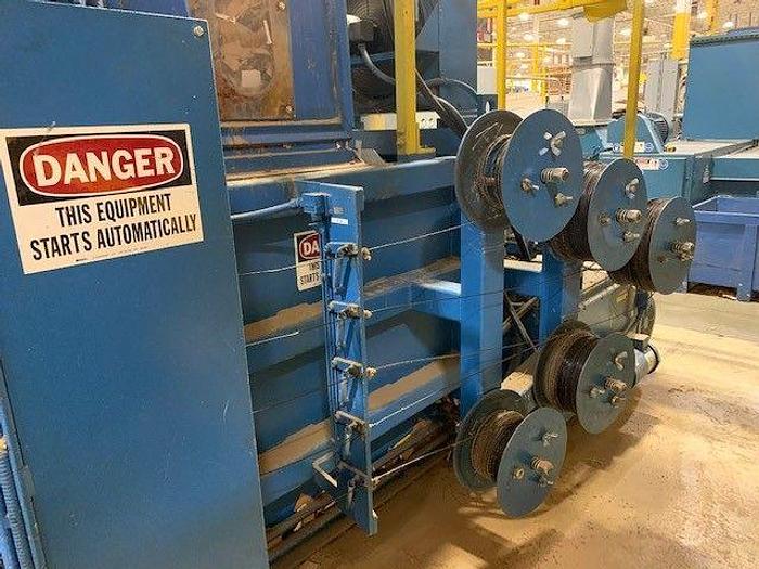 Used MAREN HORIZONTAL AUTO TIE BALER 30HP 8" CYLINDER