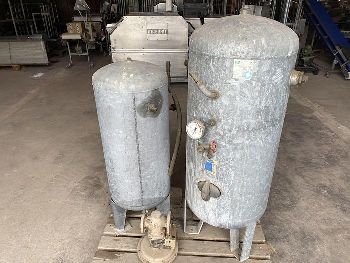 Used Pressure tanks 300/150 liters