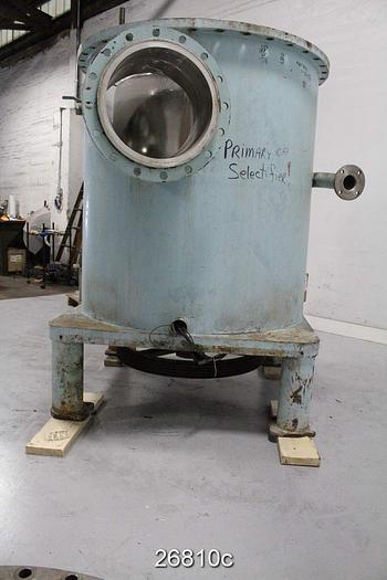 Used Bird Escher Wyss Centriscreen 41 Primary Paper Machine Pressure Screen, Basket Hole Size 0.062" #26810