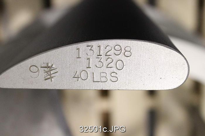 Unused Bird 50B Pressure Screen Multi Foil Rotor #32501