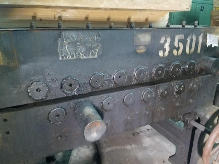 Used 54"x .102" McKay Precision Straightener / Leveler