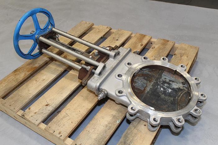 Used True Line 14" Hand Operated Knife Gate Valve #43967