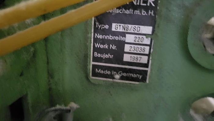 Gebraucht 01 gebr.  DORNIER Greifer Webmaschinen GTN 8/SD – 220 cm