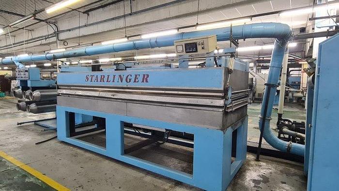 Gebraucht STARLINGER STAREX POLYPROPYLENE TAPE EXTRUDING LINE, 1995 TYPE: 1000 MASTER -90/30 D
